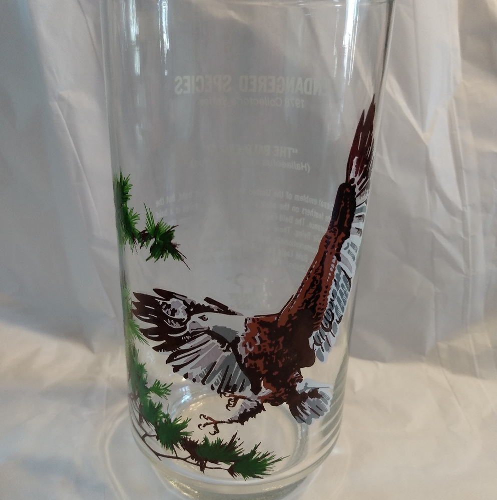 Burger Chef World Wildlife Fund glass